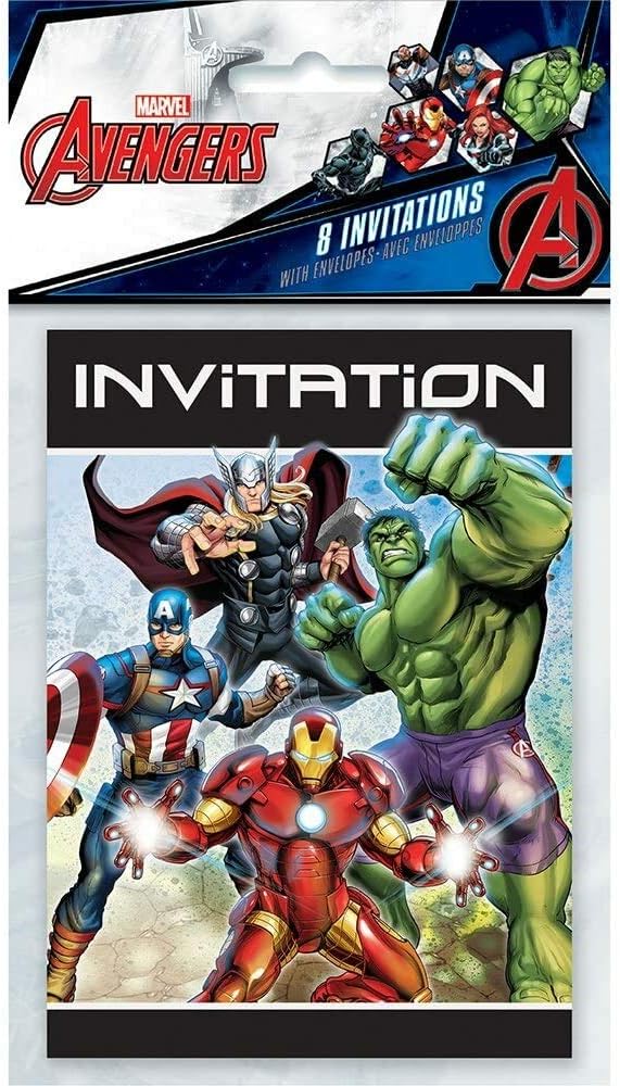 Avengers Invitations 8CT