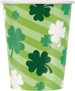 Cups Lucky Clover St. Patricks Day