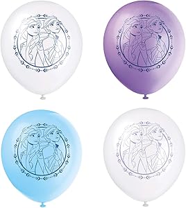 Frozen II 12" Latex Balloons 8CT