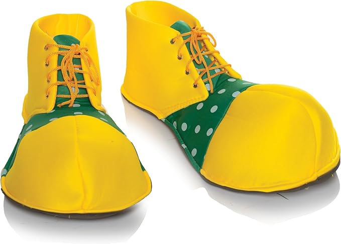 Clown Shoes - Green/Yellow