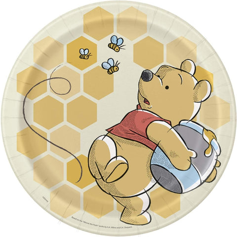 Winnie the Pooh 9' Plates 8CT