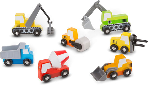 Construction Site Vehicles 8PCS