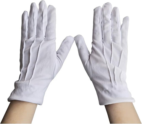 Gloves Wrist - Matte White