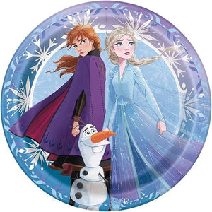 Frozen 2 7" Metallic Square Plate