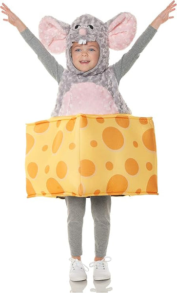 Mouse in a Cheese Plush Belly Babies Costume