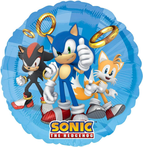 Balloon Mylar Sonic 18"