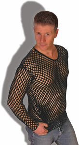 Mesh Shirt Black 80S