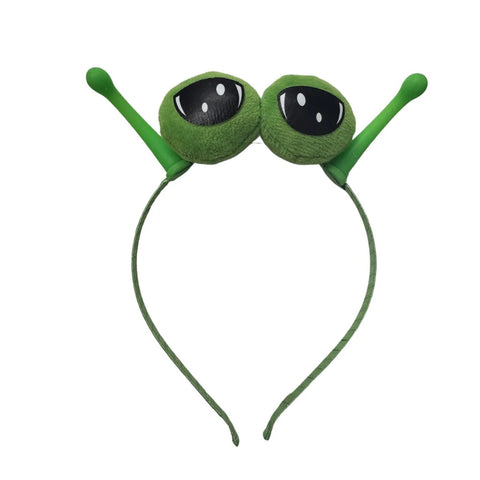 Alien Eyes Headband Green