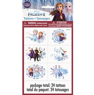 Tattoos Frozen 2 24CT