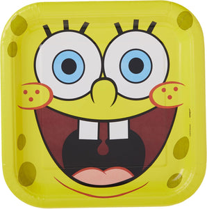 9" Spongebob Paper Plates 8CT