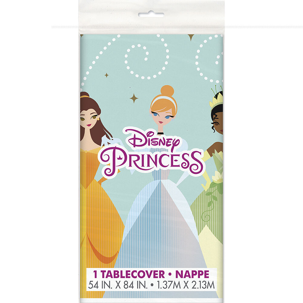 Disney Princess Plastic Table Cover 54"X96"