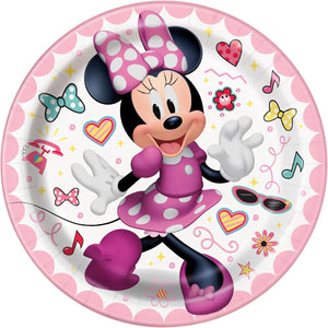 7" Minnie Mouse Plates 8CT