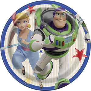 Toy Story 4 7" Plates 8CT