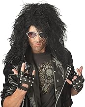 Heavy Metal Rocker Wig - Black