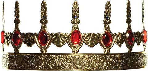 Crown Metal Royal Gold w/Gems