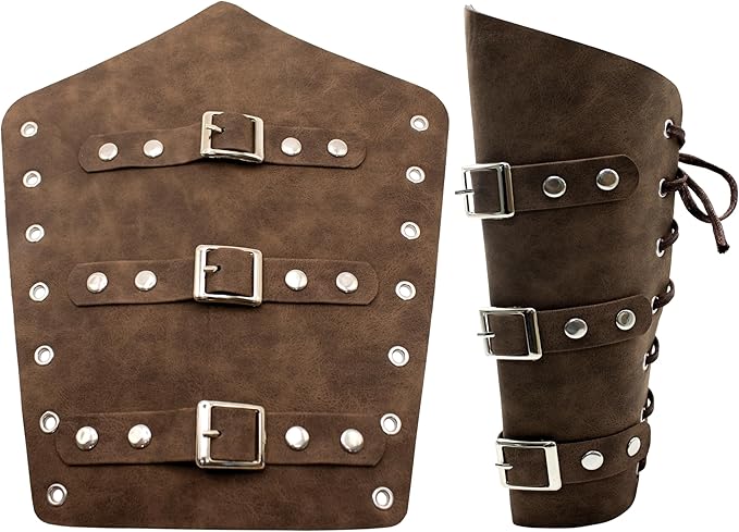 Arm Guard Medieval Brown