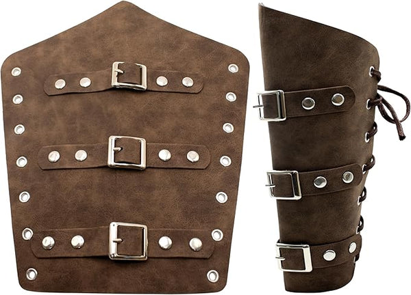 Arm Guard Medieval Brown