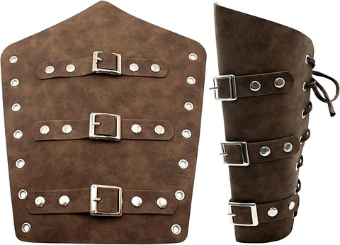 Arm Guard Medieval Brown