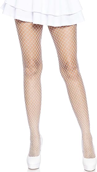 Pantyhose Industrial Fishnet White