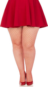 Pantyhose Industrial Fishnet Red