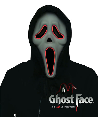 Light Up Ghostface Mask