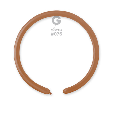 50CT Animal Twist Mocha 1IN