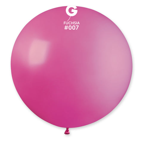 1 Count Red Latex Balloon 31"