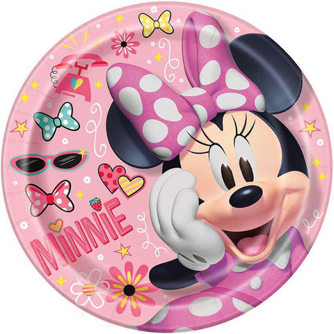 Minnie Mouse 9" Plates 8CT