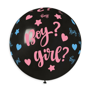 31" Gender Reveal Latex Balloon