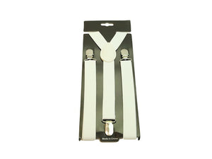 Suspenders White