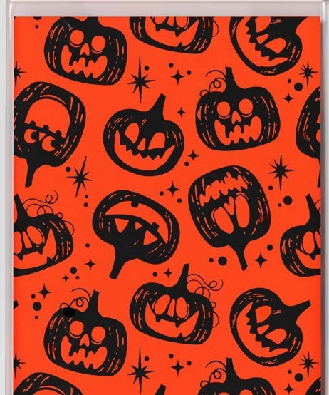 Treat Sacks Orange BLK Pump