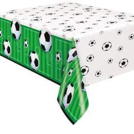 Soccer Plastic Tablecover 54"X84"