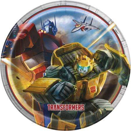 Transformers 9" Plates 8CT