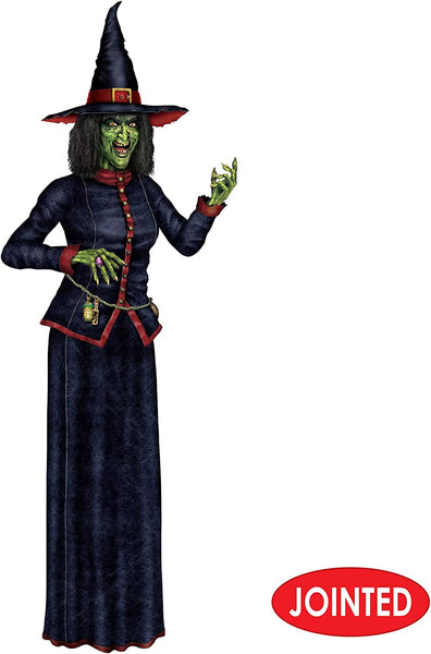 6FT Jointed Witch Cutout