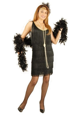 Flapper Black Small 5-7