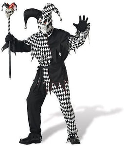 Evil Jester - Black/White