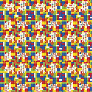 Building Blocks Wrapping Paper 30"X5'