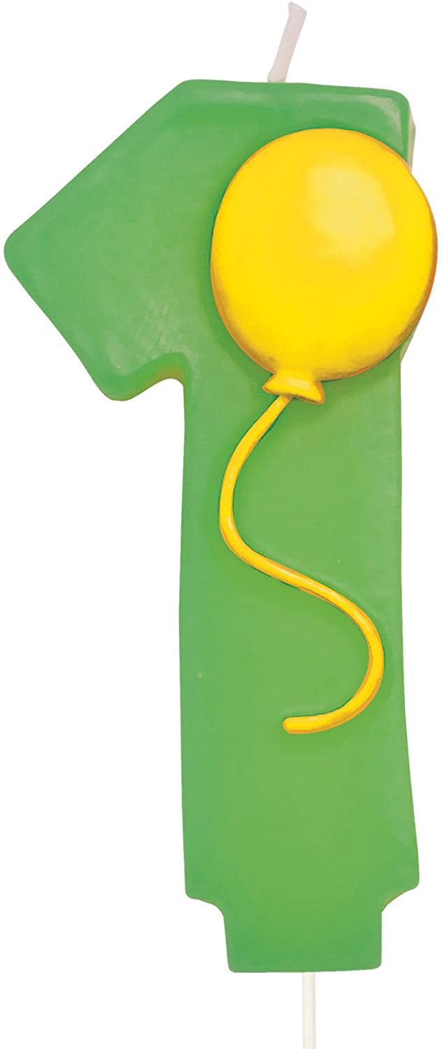 Candle #1 w/Balloon