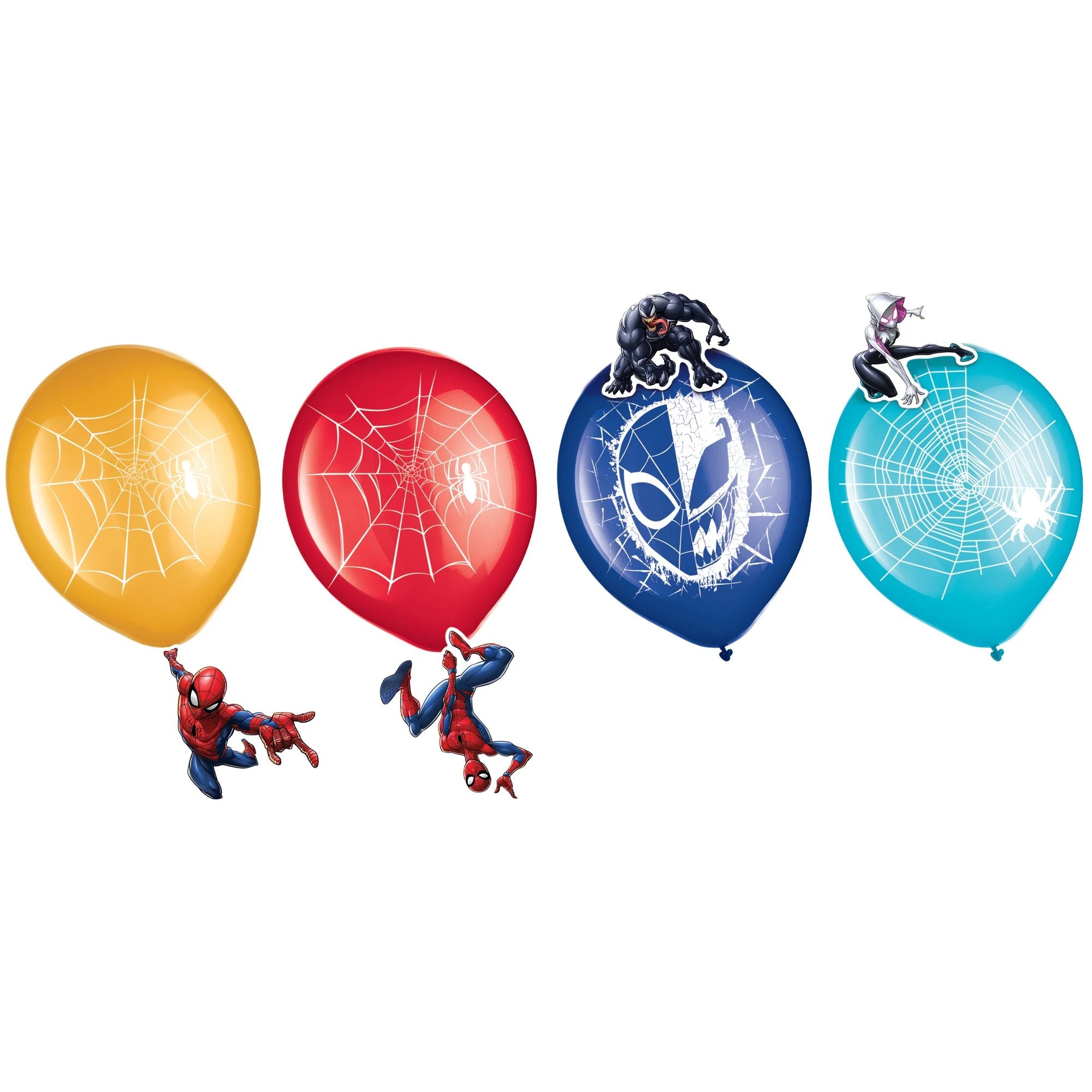 Bal.6ct Spiderman