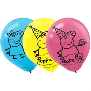 Bal.6ct Peppa Pig