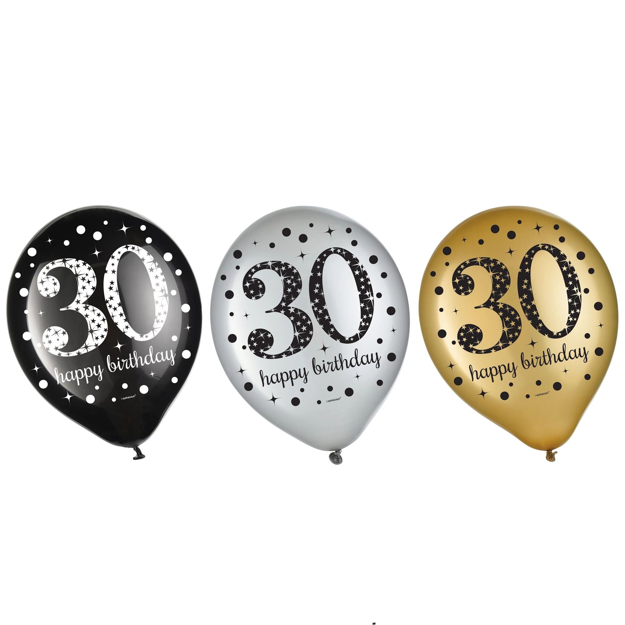Sparkling Celebration 30 Latex Balloons