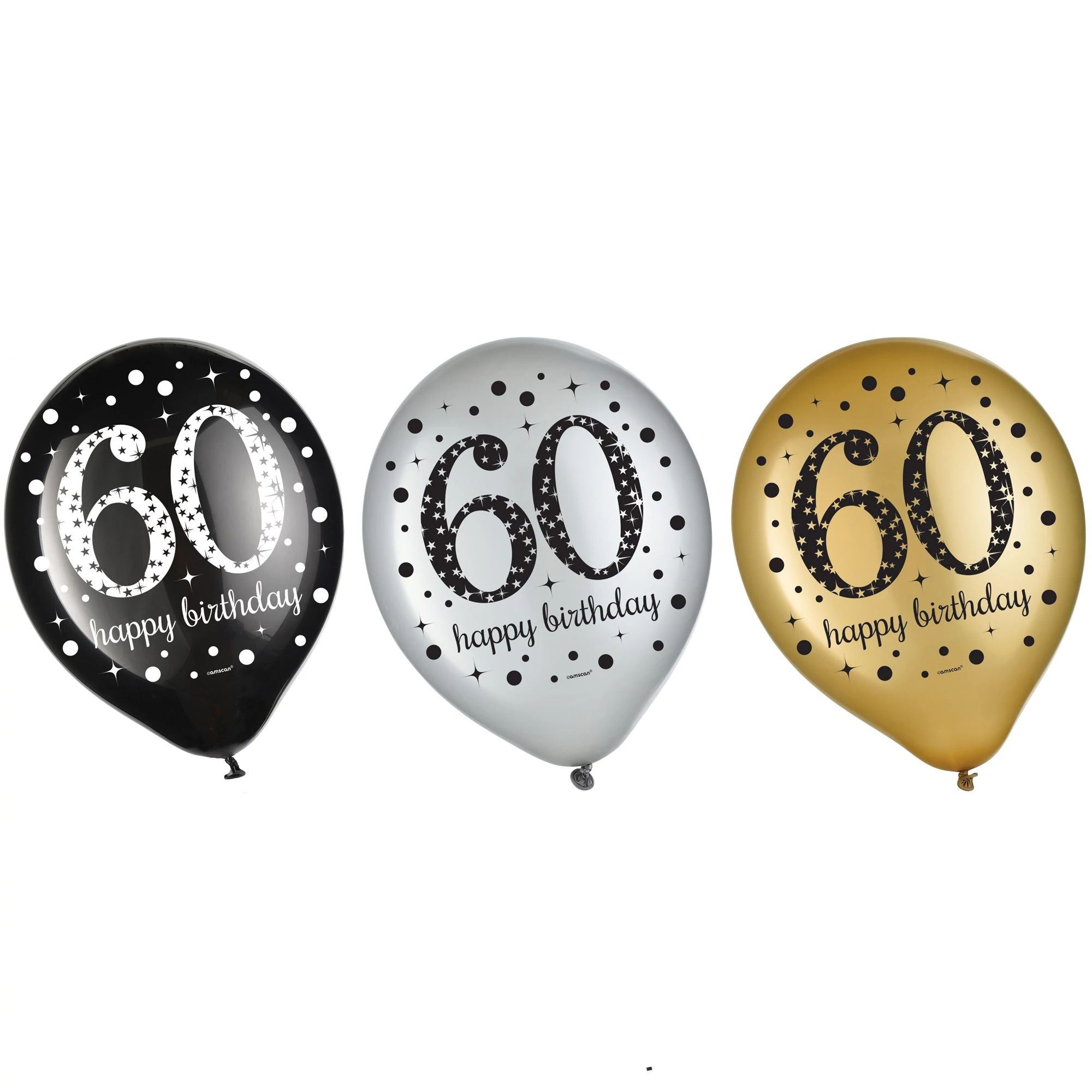 Sparkling Celebration 60 Latex Balloons
