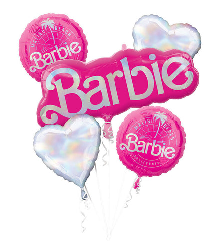 Balloon Mylar Barbie Bouquet
