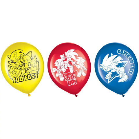 Sonic Latex Balloons