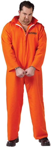 Got Busted Orange Jumpsuit Plus