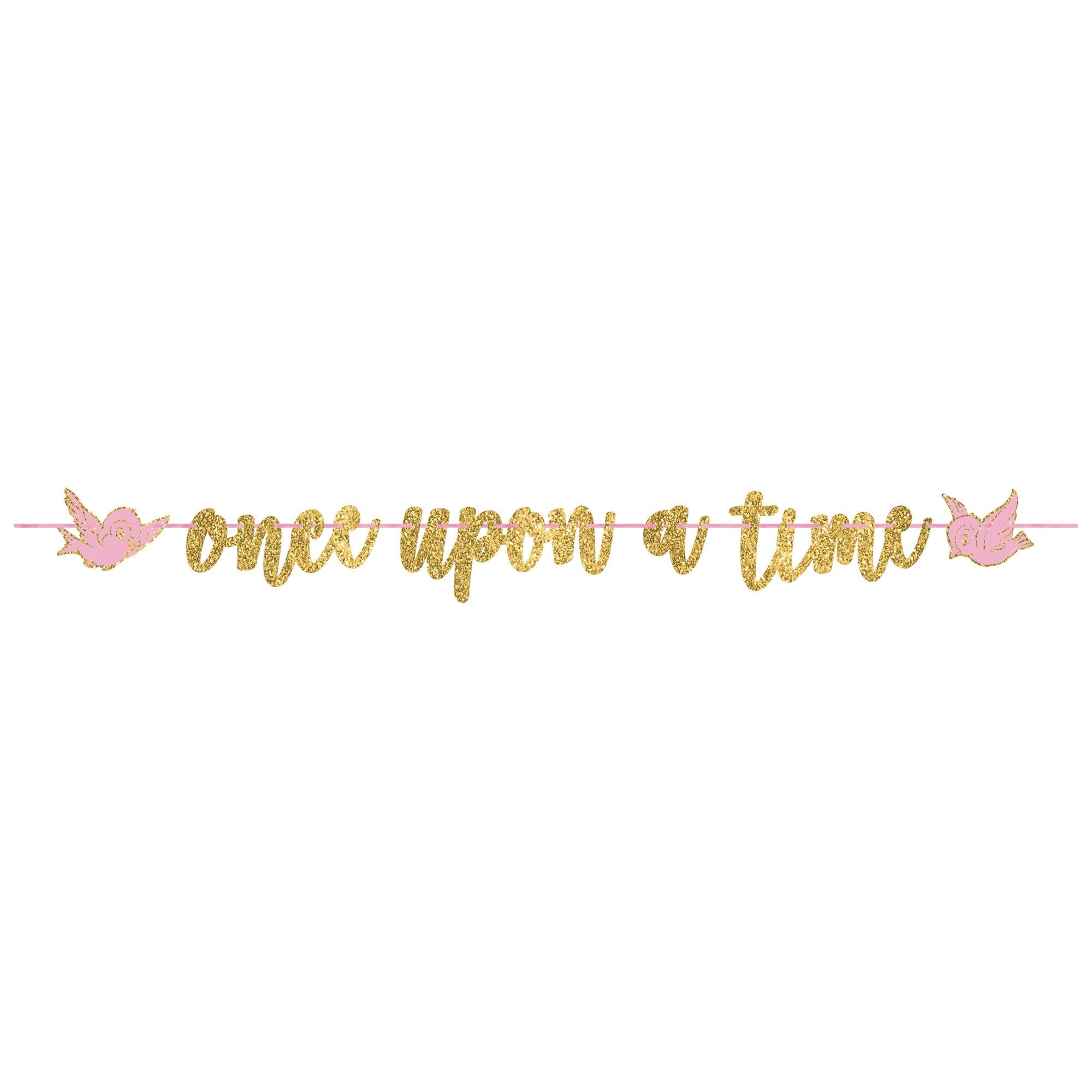 ?Disney Princess Glitter Ribbon Letter Banner