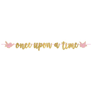 ?Disney Princess Glitter Ribbon Letter Banner