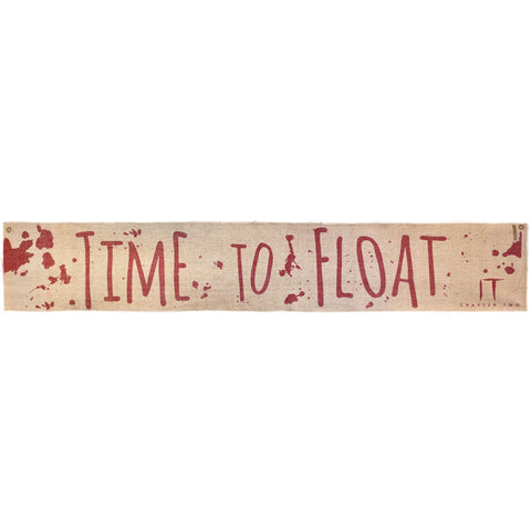 It Chapter Two? "Time To Float" Cloth Banner