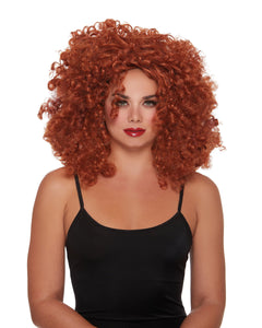 Wig Big Vlolume Curly Wig Auburn Grace