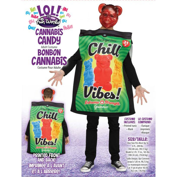 Cannabis Candy Adult Costume